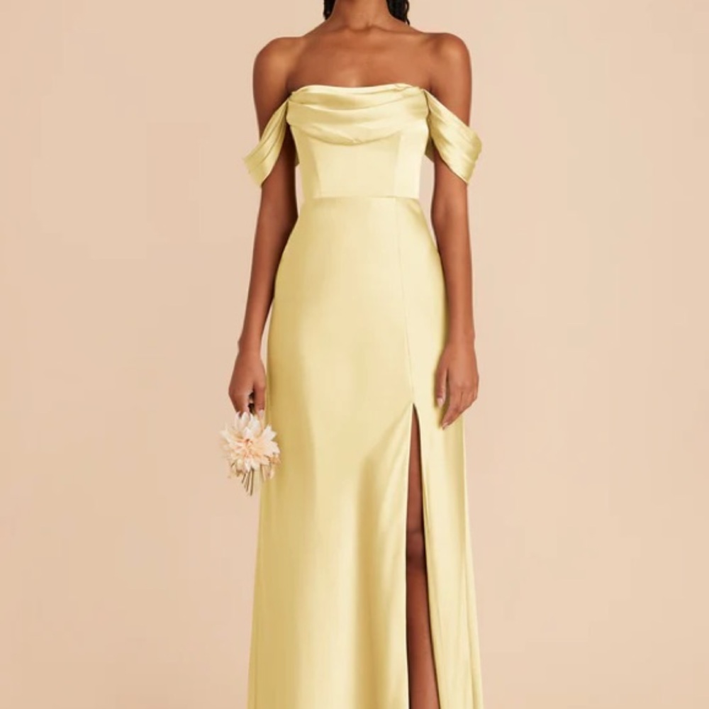 Birdy Grey Yellow Mia Convertible Maxi Dress